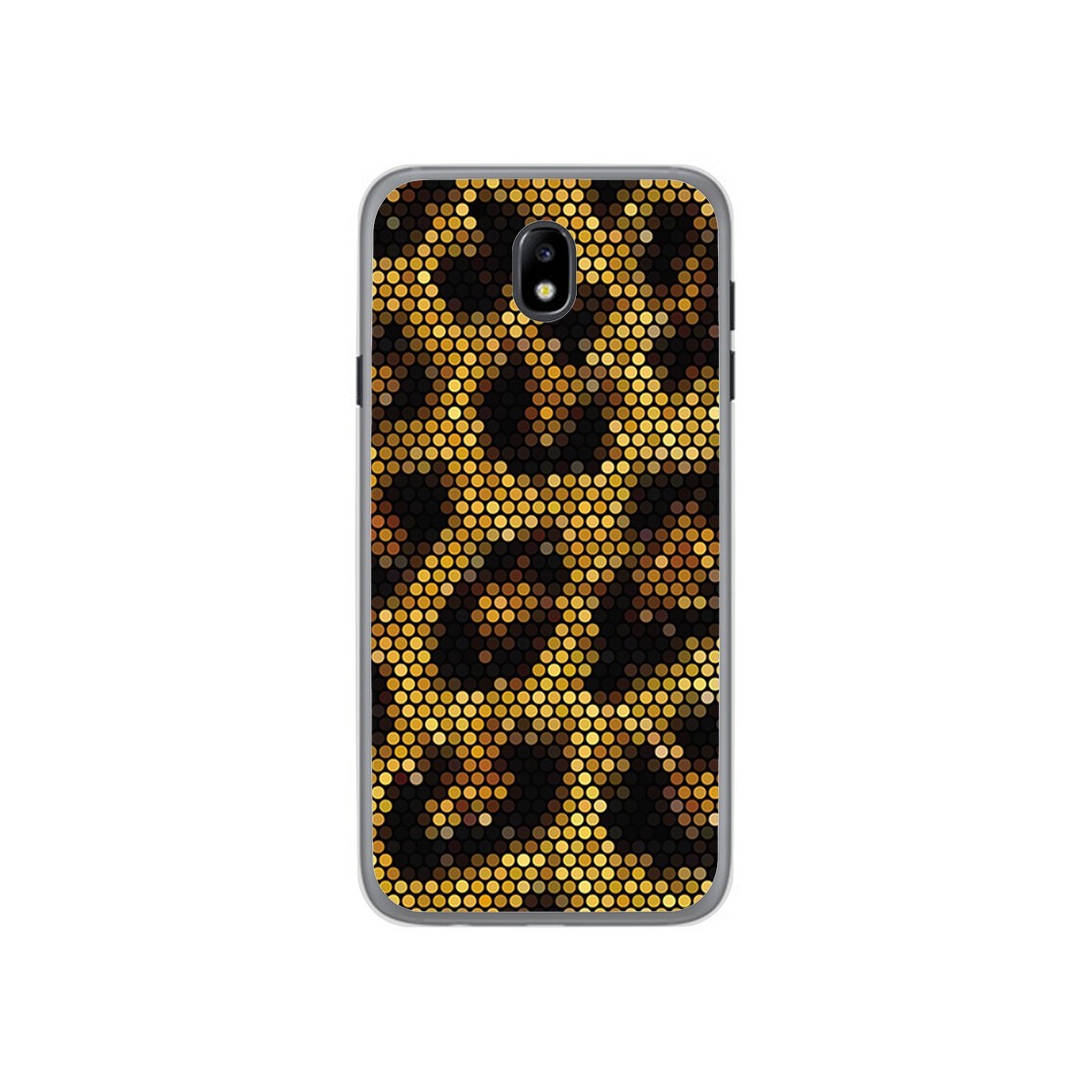 Funda Gel Tpu para Samsung Galaxy J7 (2017) Diseño Leopardo Dibujos