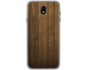 Funda Gel Tpu para Samsung Galaxy J7 (2017) Diseño Madera Dibujos