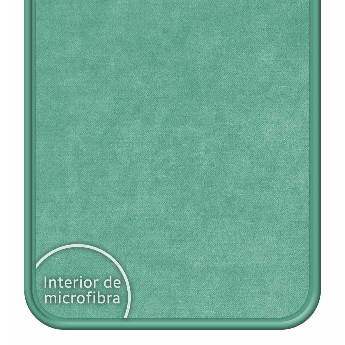 Funda Silicona Líquida Verde para Vivo Y70 diseño Vegan Life Dibujos