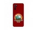 Funda Silicona Líquida Roja para Oppo A16 / A16s diseño Adventure Time Dibujos