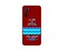 Funda Silicona Líquida Roja para Oppo A16 / A16s diseño Agua Dibujos