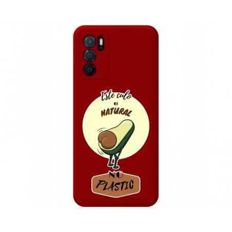 Funda Silicona Líquida Roja para Oppo A16 / A16s diseño Culo Natural Dibujos