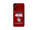Funda Silicona Líquida Roja para Oppo A16 / A16s diseño Vaca Dibujos