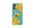 Funda Silicona Líquida Verde para Oppo A16 / A16s diseño Abeja Dibujos