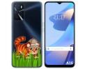 Funda Silicona Transparente para Oppo A16 / A16s diseño Tigre Dibujos
