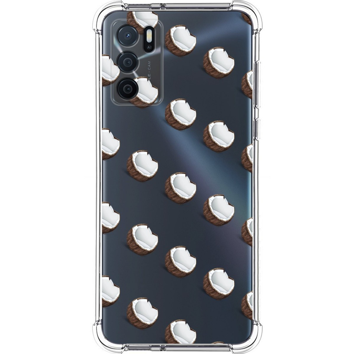 Funda Silicona Antigolpes para Oppo A16 / A16s diseño Cocos Dibujos