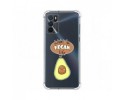 Funda Silicona Antigolpes para Oppo A16 / A16s diseño Vegan Life Dibujos