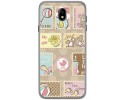 Funda Gel Tpu para Samsung Galaxy J7 (2017) Diseño Sellos Dibujos