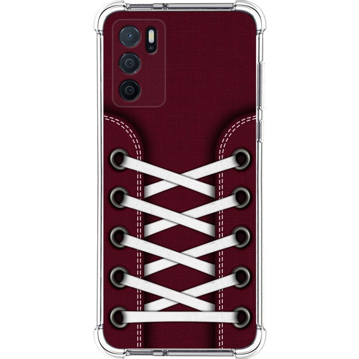 Funda Silicona Antigolpes para Oppo A16 / A16s diseño Zapatillas 17 Dibujos