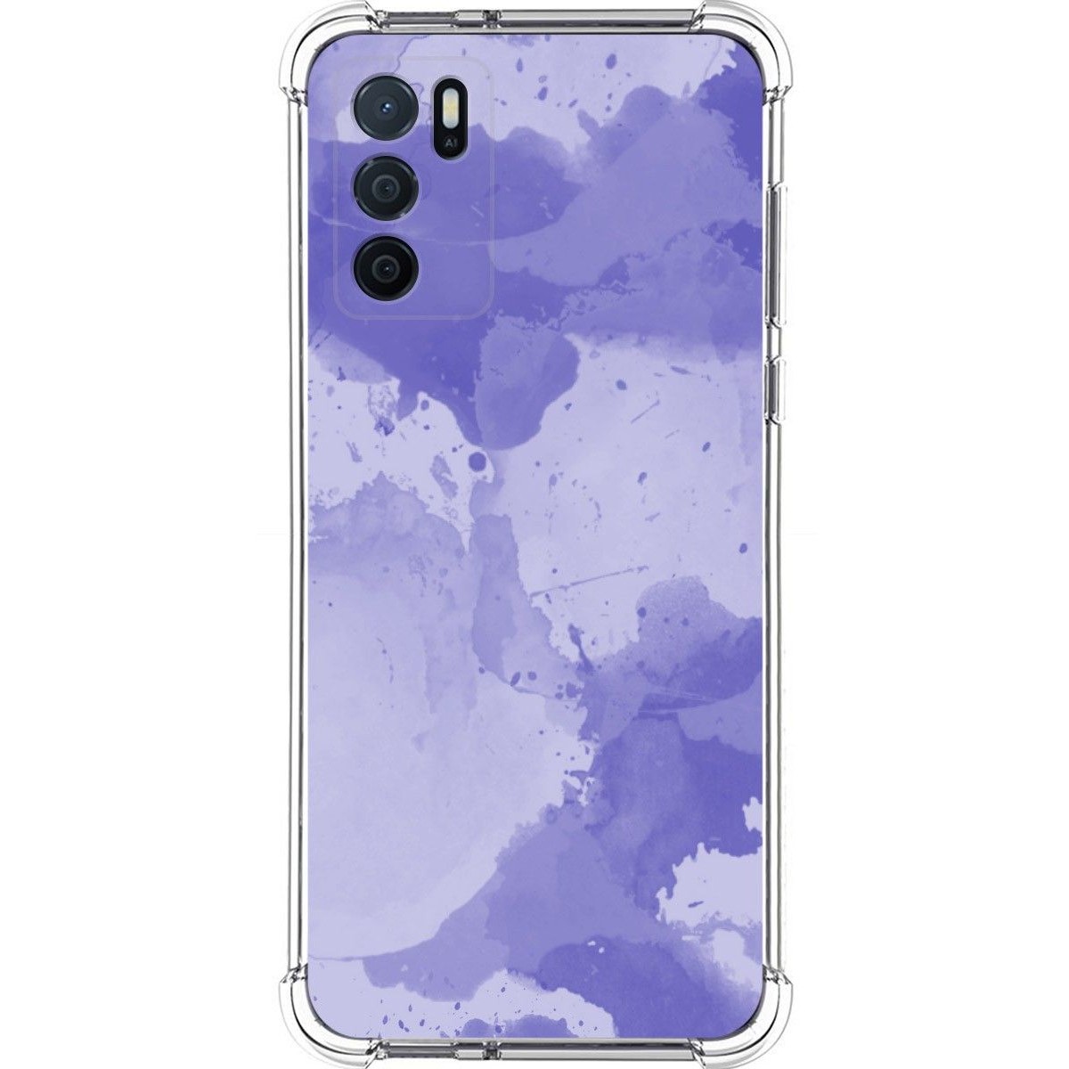 Funda Silicona Antigolpes para Oppo A16 / A16s diseño Acuarela 01 Dibujos