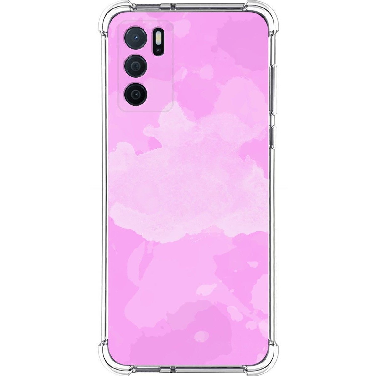 Funda Silicona Antigolpes para Oppo A16 / A16s diseño Acuarela 04 Dibujos
