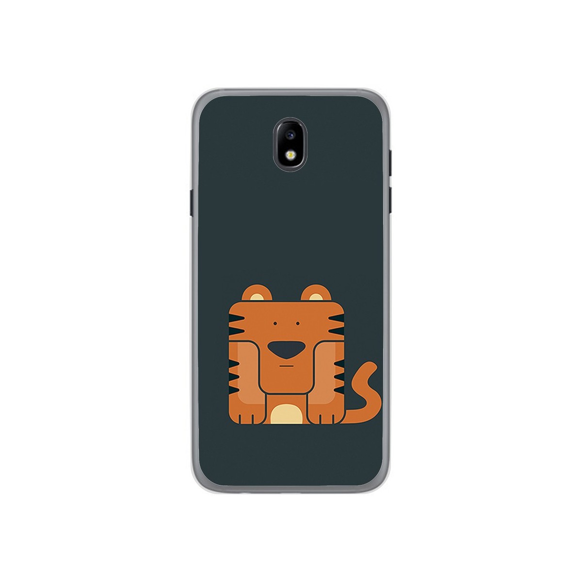 Funda Gel Tpu para Samsung Galaxy J7 (2017) Diseño Tigre Dibujos