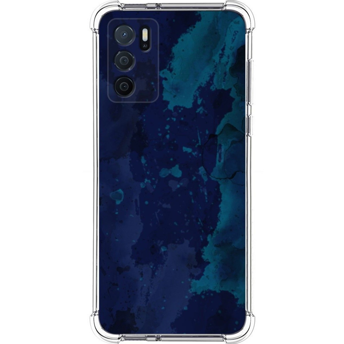 Funda Silicona Antigolpes para Oppo A16 / A16s diseño Acuarela 13 Dibujos