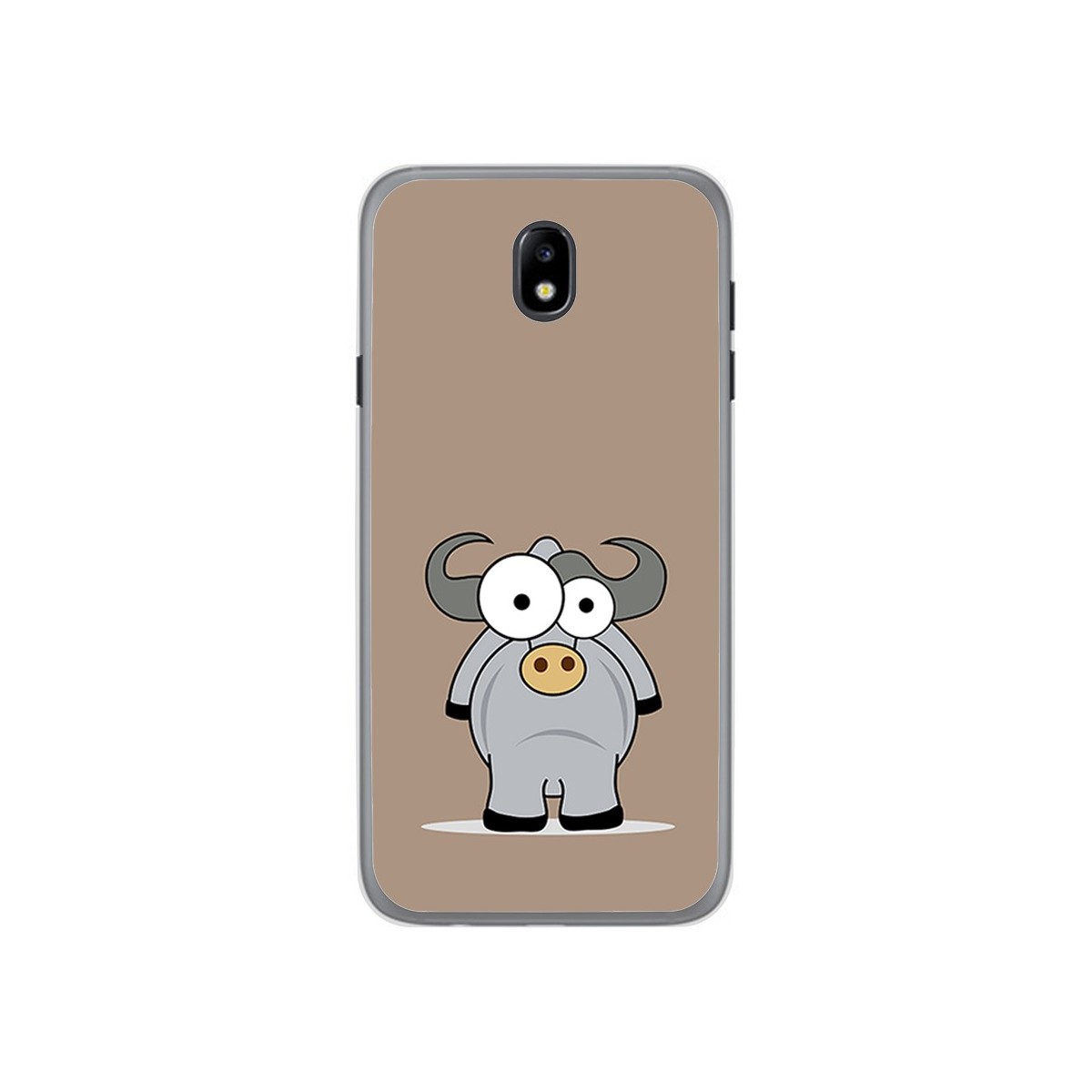 Funda Gel Tpu para Samsung Galaxy J7 (2017) Diseño Toro Dibujos