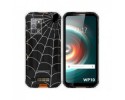 Funda Silicona Transparente para Oukitel WP10 diseño Araña Dibujos