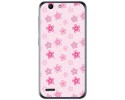 Funda Gel Tpu para Vodafone Smart E8 Diseño Flores Dibujos