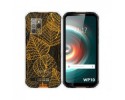 Funda Silicona Transparente para Oukitel WP10 diseño Hojas Dibujos