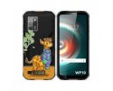 Funda Silicona Transparente para Oukitel WP10 diseño Jirafa Dibujos