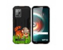 Funda Silicona Transparente para Oukitel WP10 diseño Tigre Dibujos