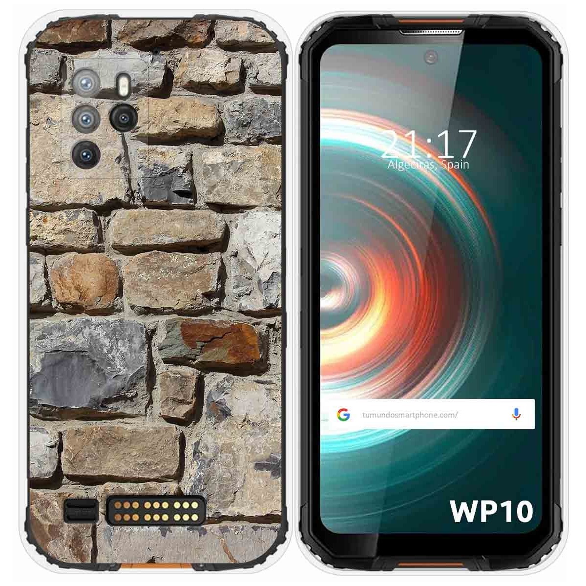 Funda Silicona para Oukitel WP10 diseño Ladrillo 03 Dibujos