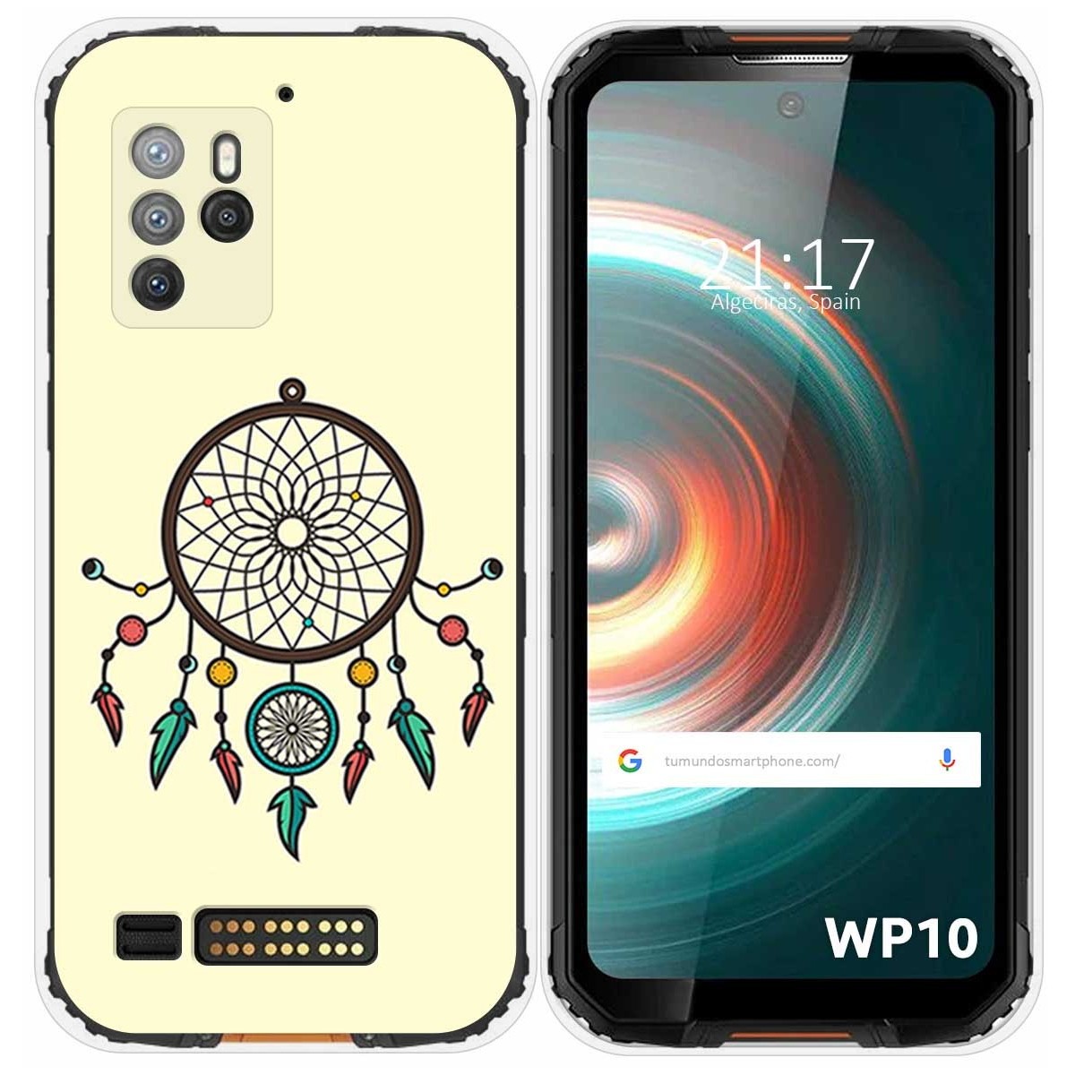 Funda Silicona para Oukitel WP10 diseño Atrapasueños Dibujos
