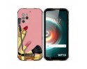 Funda Silicona para Oukitel WP10 diseño Brochas Dibujos