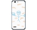 Funda Gel Tpu para Vodafone Smart E8 Diseño Informatico Dibujos