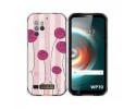 Funda Silicona para Oukitel WP10 diseño Flores Vintage Dibujos