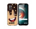 Funda Silicona para Oukitel WP10 diseño Helado Chocolate Dibujos