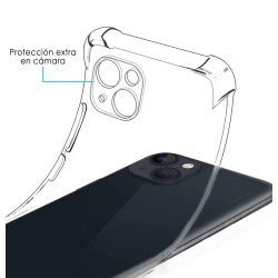 Funda Silicona Antigolpes Transparente complatible con Iphone 13 (6.1) 2