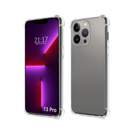 Funda Silicona Antigolpes Transparente compatible con Iphone 13 Pro (6.1)