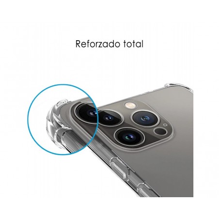 Funda Silicona Antigolpes Transparente compatible con Iphone 13 Pro (6.1)