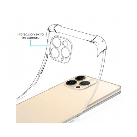 Funda Silicona Antigolpes Transparente compatible con Iphone 13 Pro Max (6.7)
