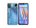 Funda Silicona Transparente para Umidigi A11 diseño Araña Dibujos