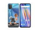 Funda Silicona Transparente para Umidigi A11 diseño Avestruz Dibujos