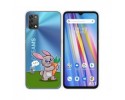 Funda Silicona Transparente para Umidigi A11 diseño Conejo Dibujos