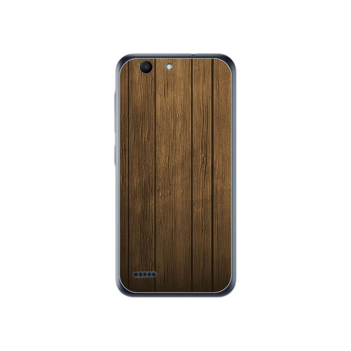 Funda Gel Tpu para Vodafone Smart E8 Diseño Madera Dibujos