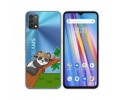 Funda Silicona Transparente para Umidigi A11 diseño Panda Dibujos