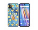Funda Silicona Transparente para Umidigi A11 diseño Piña Dibujos