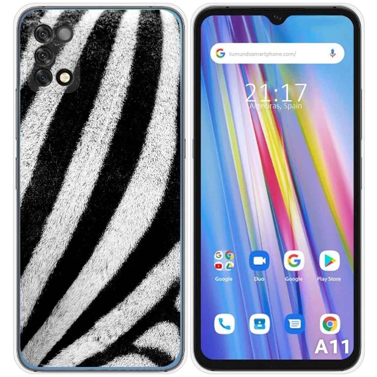 Funda Silicona para Umidigi A11 diseño Animal 02 Dibujos