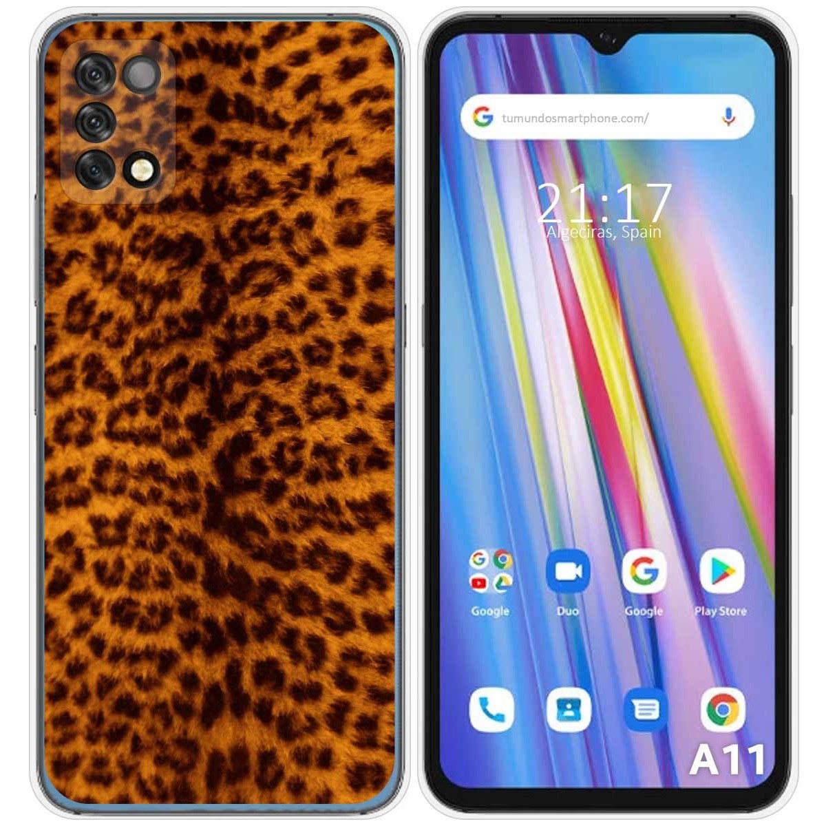 Funda Silicona para Umidigi A11 diseño Animal 03 Dibujos