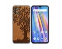 Funda Silicona para Umidigi A11 diseño Cuero 03 Dibujos
