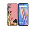 Funda Silicona para Umidigi A11 diseño Brochas Dibujos