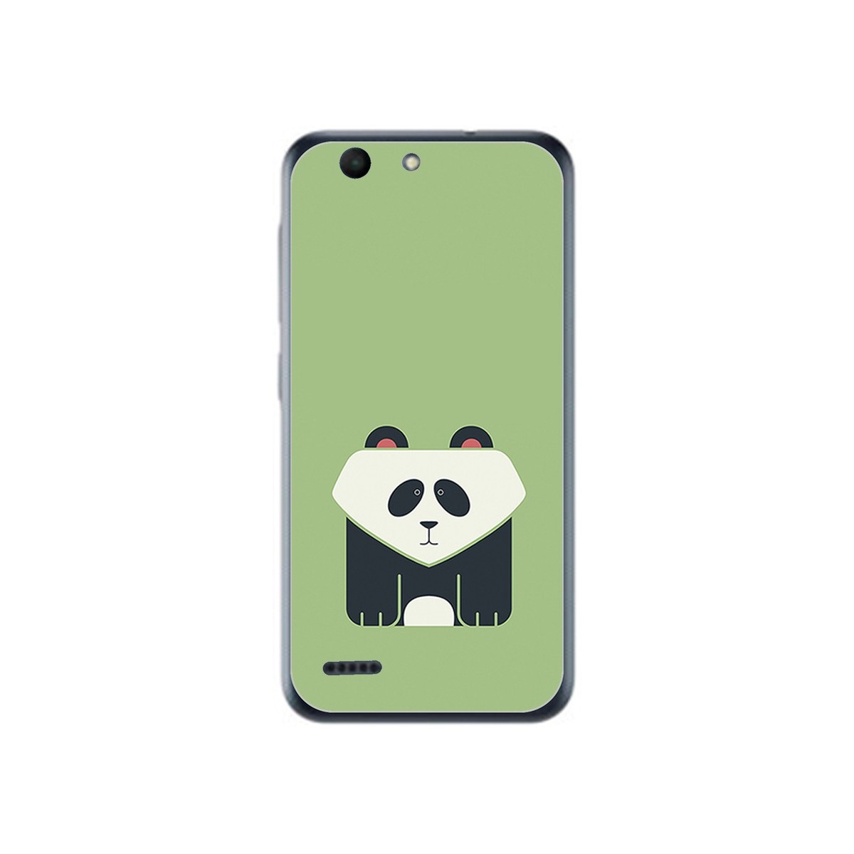 Funda Gel Tpu para Vodafone Smart E8 Diseño Panda Dibujos