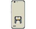 Funda Gel Tpu para Vodafone Smart E8 Diseño Pingüino Dibujos