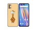 Funda Silicona para Umidigi A11 diseño Jirafa Dibujos