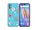 Funda Silicona para Umidigi A11 diseño Mariposas Dibujos