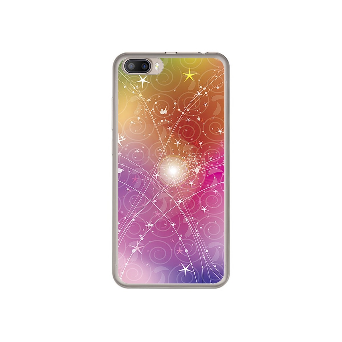 Funda Gel Tpu para Doogee Shoot 2 Diseño Abstracto Dibujos