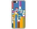 Funda Gel Tpu para Doogee Shoot 2 Diseño Apps Dibujos