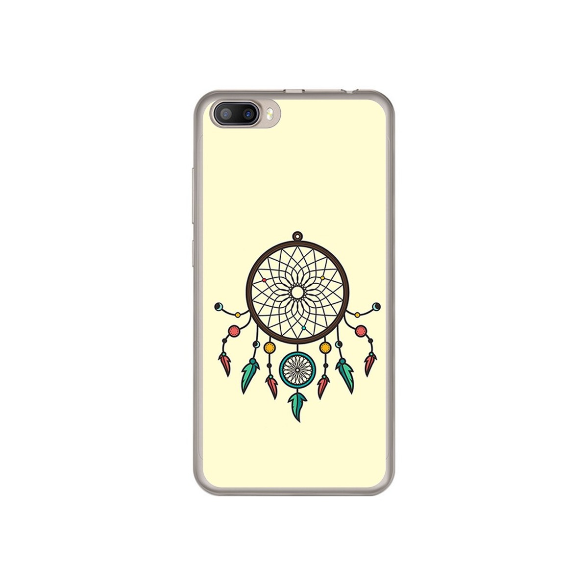 Funda Gel Tpu para Doogee Shoot 2 Diseño Atrapasueños Dibujos